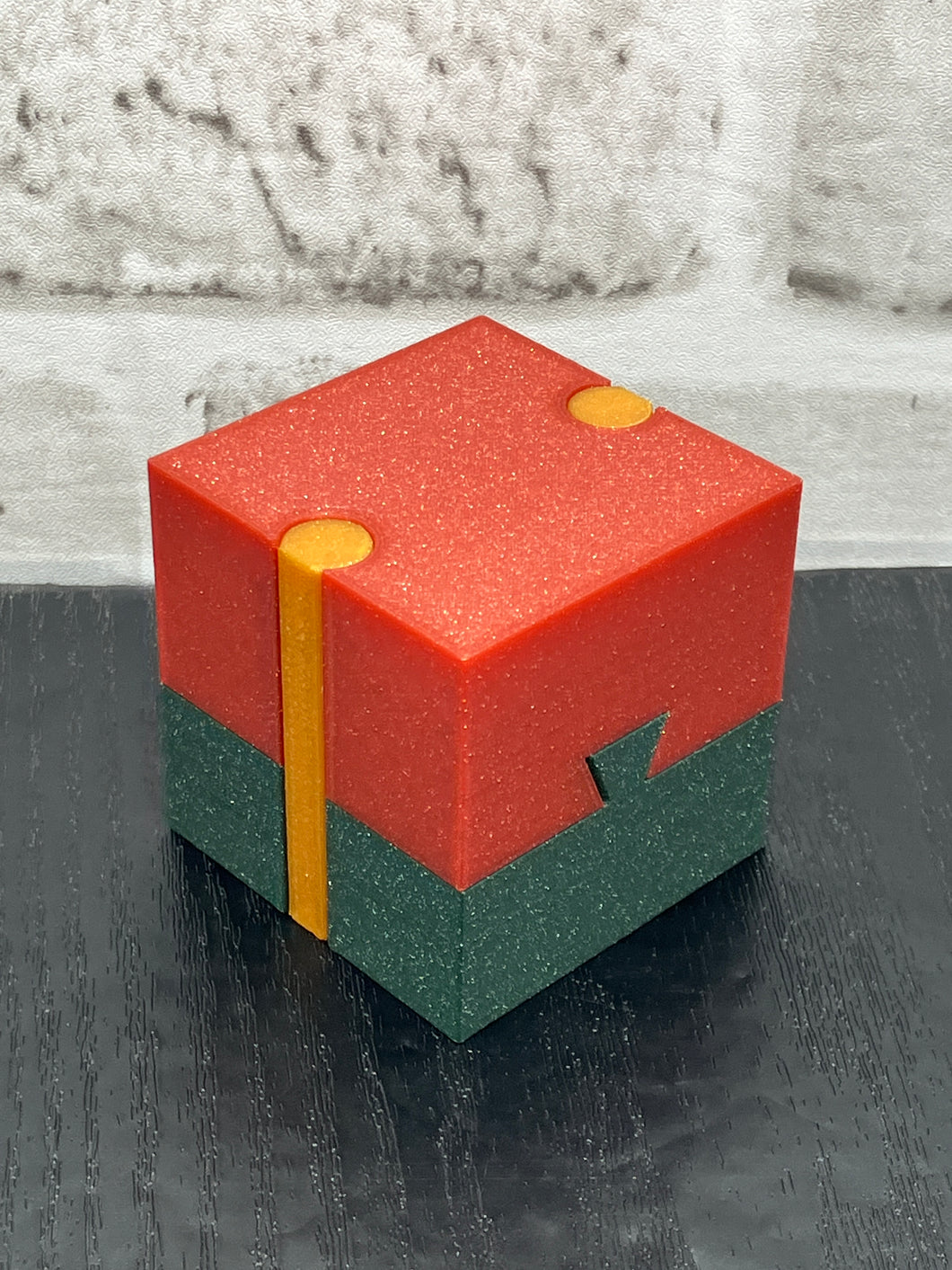 Dovetail Cube - Holiday Colors